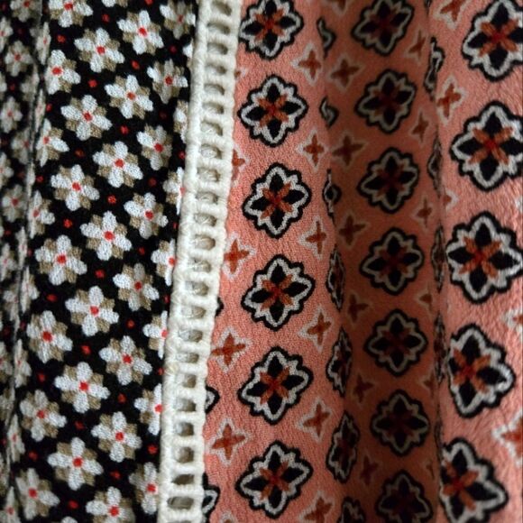 EC TAYLOR & SAGE BOHO LINED MINI DRESS SZ.M - Picture 3 of 5